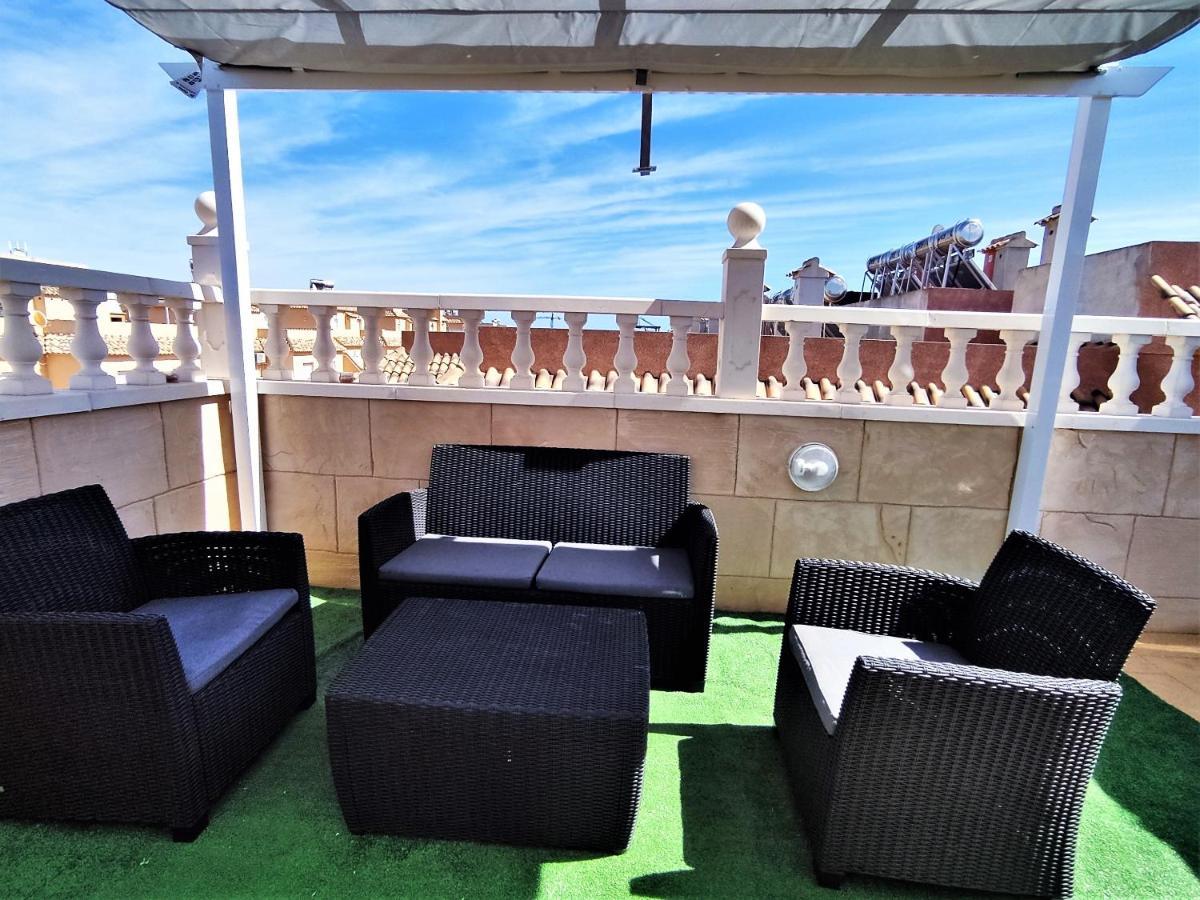 Modern Townhouse With Bbq & Terrace - Гран Алакант Екстериор снимка